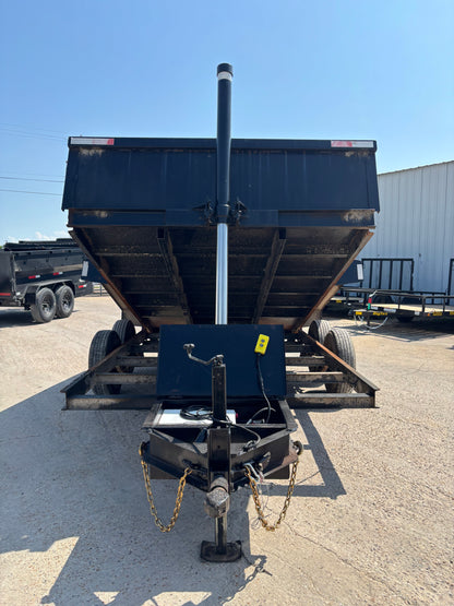7' x 12' BP Dump Trailer Texoma #77578 - Used