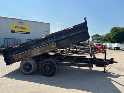 7' x 12' BP Dump Trailer Texoma #77578 - Used