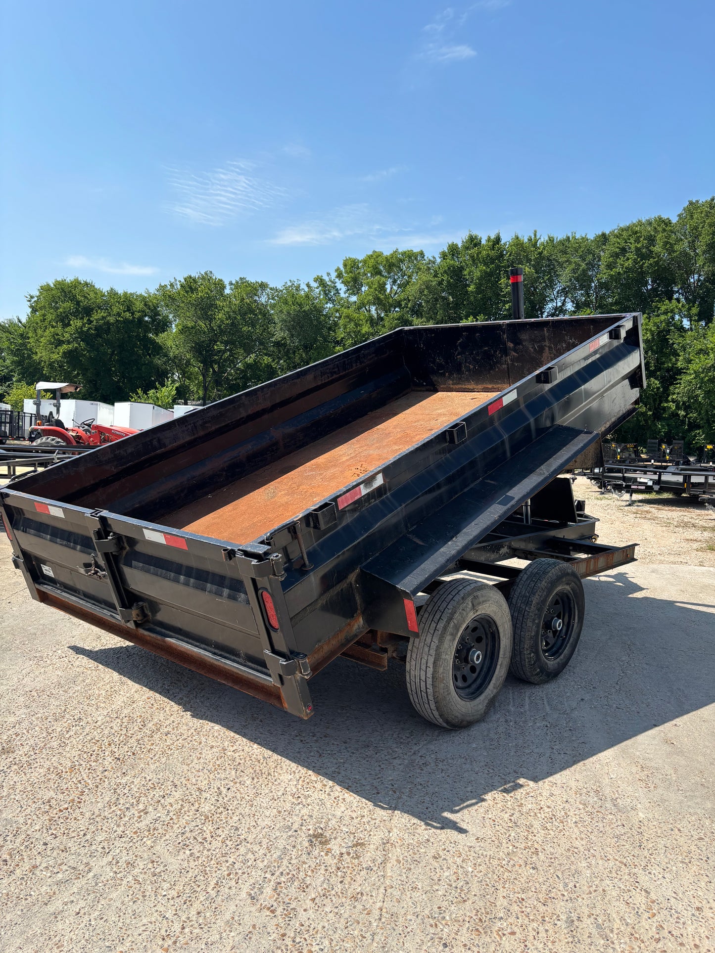 7' x 12' BP Dump Trailer Texoma #77578 - Used