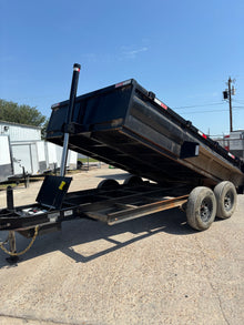 7' x 12' BP Dump Trailer Texoma #77578 - Used