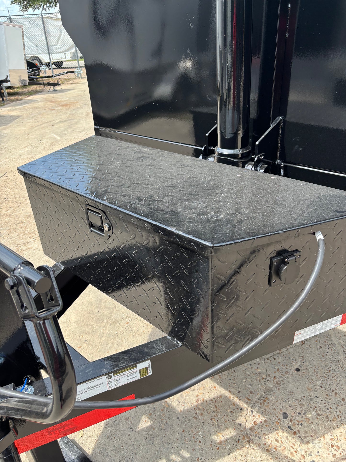 7 x 14' BP Dump Trailer Texas Pride #DT-7143-16KBP