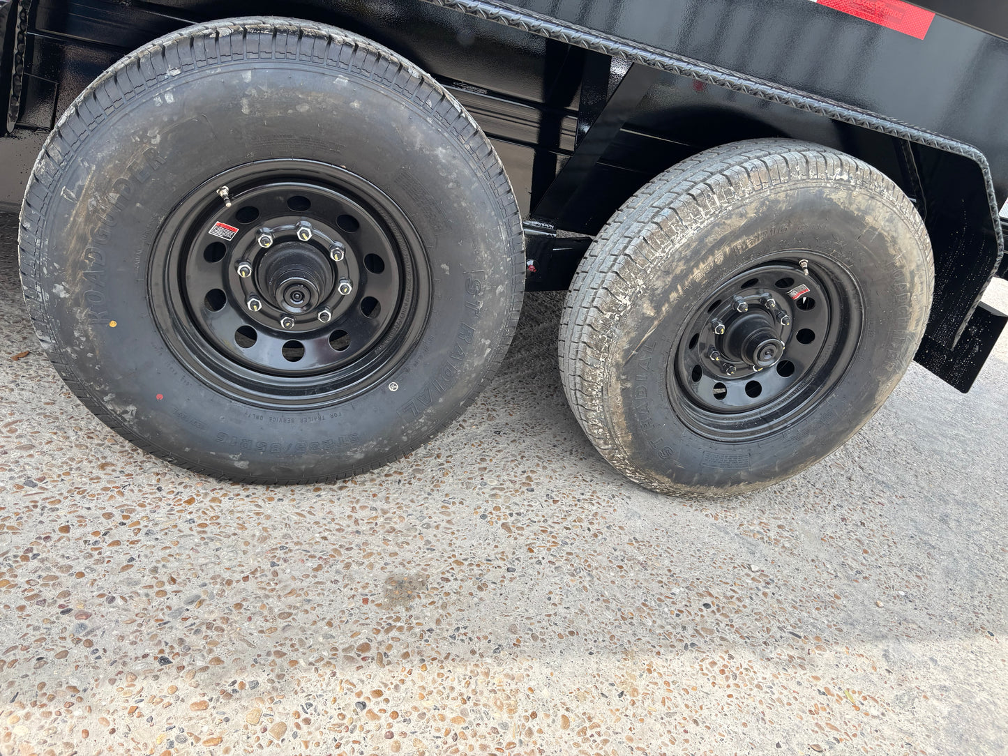 7 x 14' BP Dump Trailer Texas Pride #DT-7143-16KBP