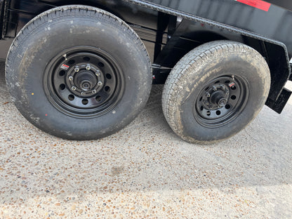 7 x 14' BP Dump Trailer Texas Pride #DT-7143-16KBP