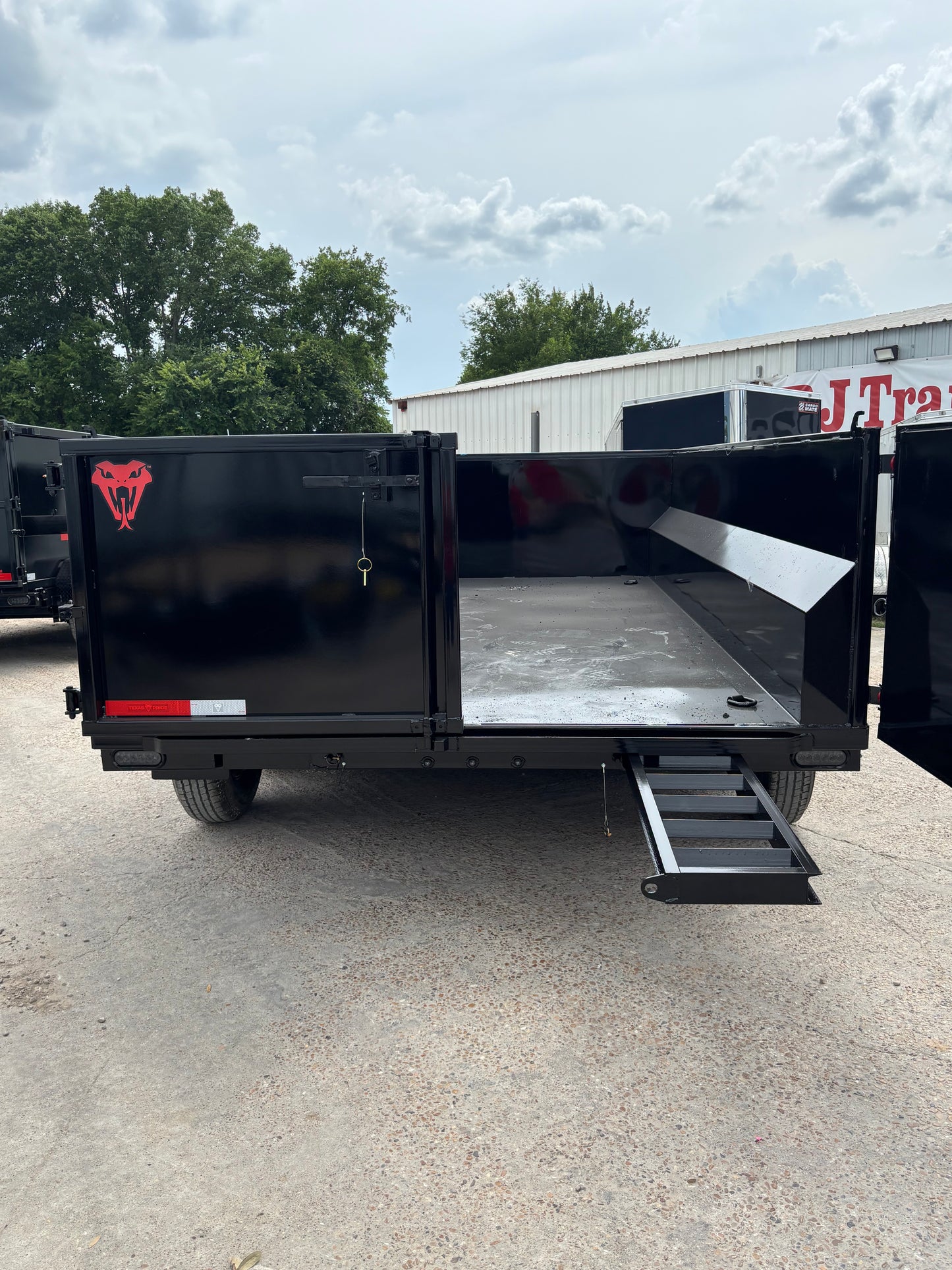 7 x 14' BP Dump Trailer Texas Pride #DT-7143-16KBP