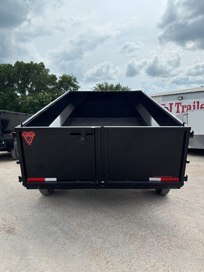 7 x 14' BP Dump Trailer Texas Pride #DT-7143-16KBP