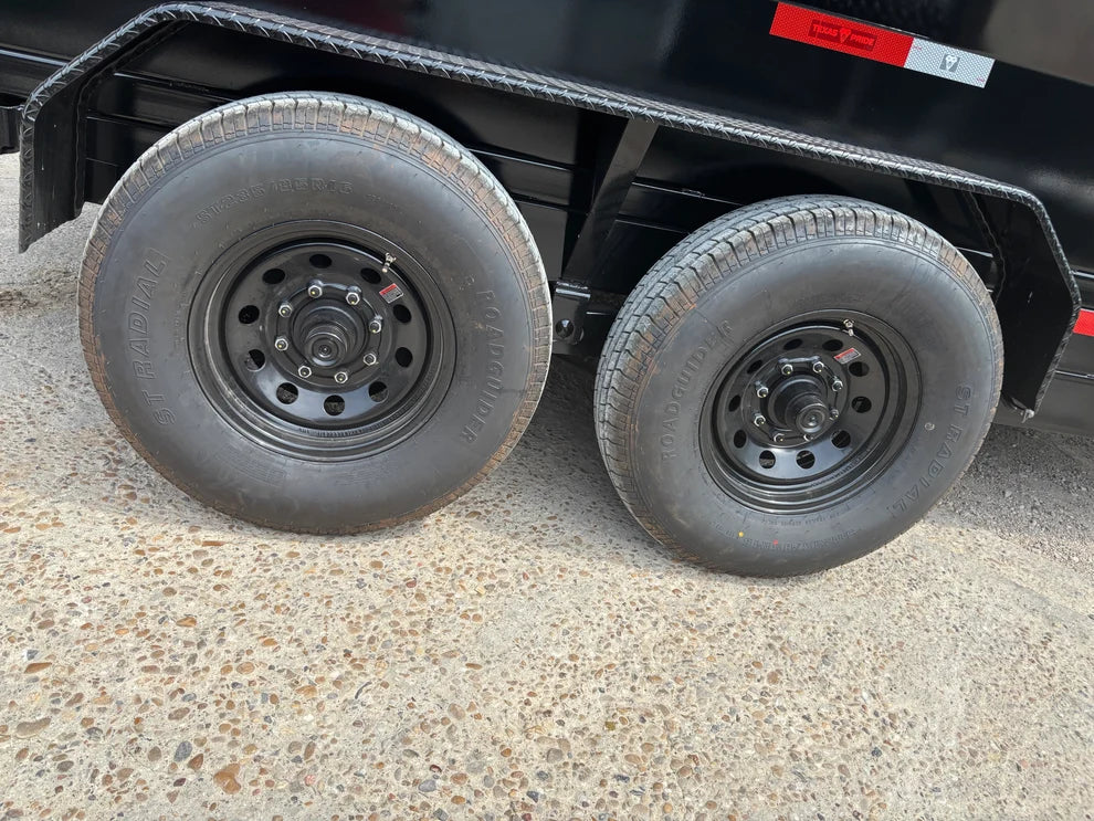 7 x 14' GN Dump Trailer Texas Pride #DT-7144-16KGN