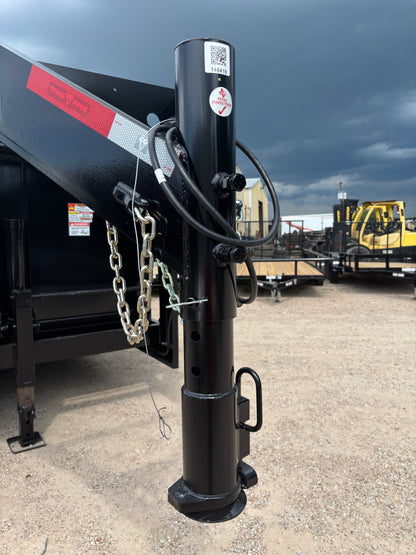 7 x 14' GN Dump Trailer Texas Pride #DT-7143-16KGN