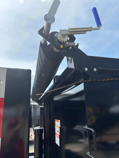 7 x 14' GN Dump Trailer Texas Pride #DT-7144-16KGN