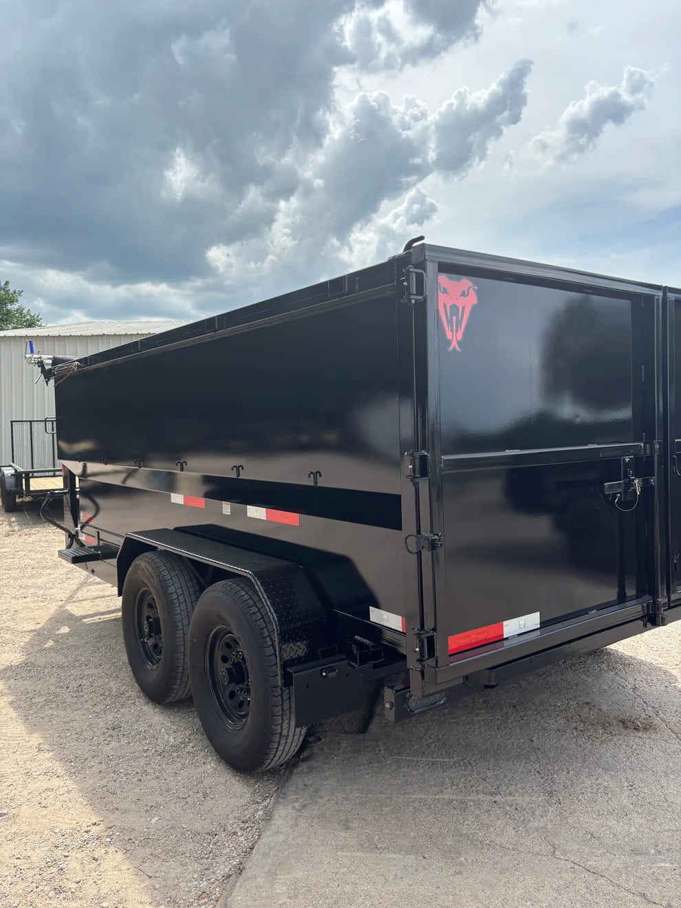 7 x 14' GN Dump Trailer Texas Pride #DT-7144-16KGN