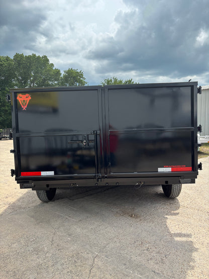 7 x 14' GN Dump Trailer Texas Pride #DT-7143-16KGN
