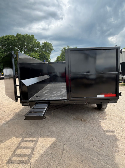 7 x 14' GN Dump Trailer Texas Pride #DT-7143-16KGN