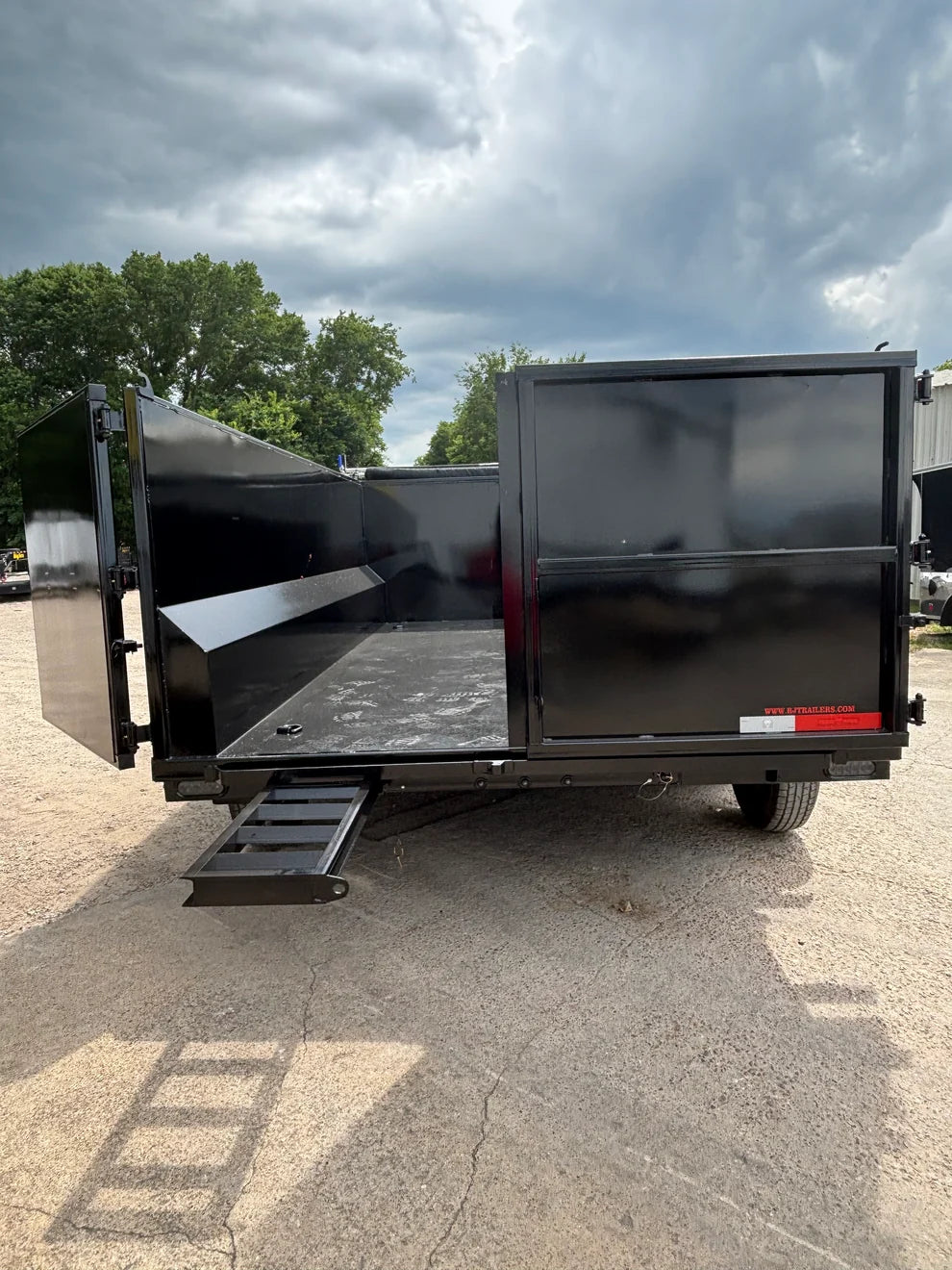 7 x 14' GN Dump Trailer Texas Pride #DT-7144-16KGN