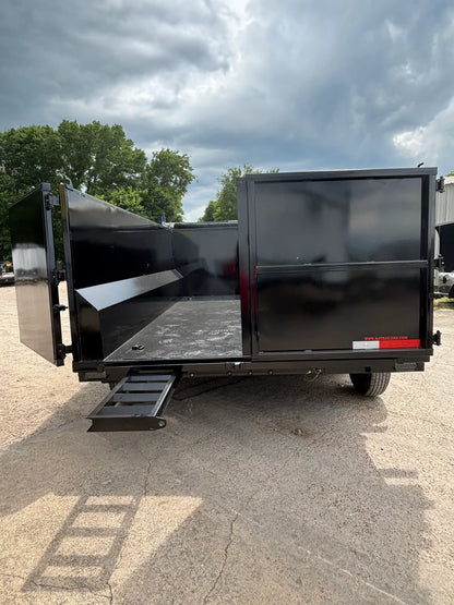 7 x 14' GN Dump Trailer Texas Pride #DT-7144-16KGN