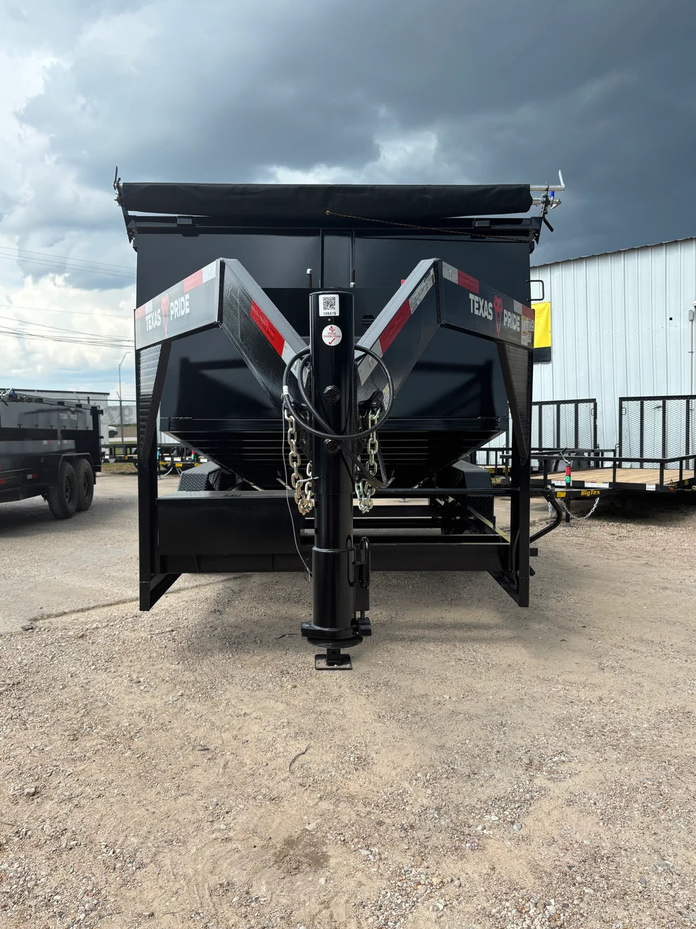 7 x 14' GN Dump Trailer Texas Pride #DT-7144-16KGN