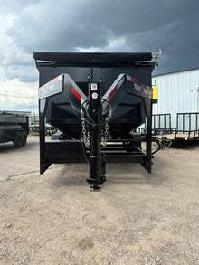 7 x 14' GN Dump Trailer Texas Pride #DT-7144-16KGN