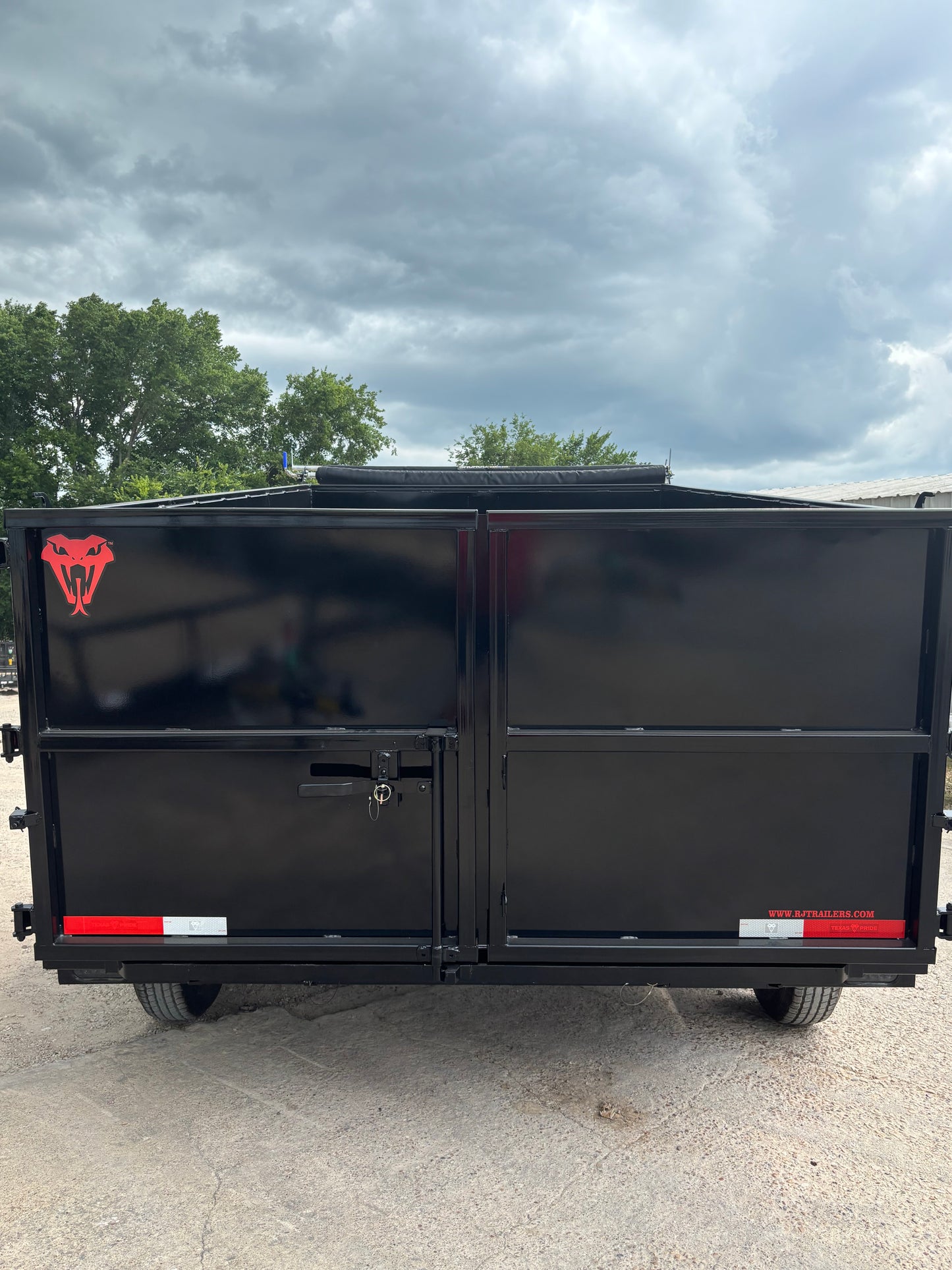 7 x 14' GN Dump Trailer Texas Pride #DT-7143-16KGN