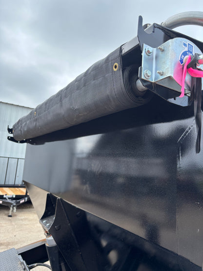7 X 14' BP Dump Trailer Big Tex #14TD-16C4A-BK