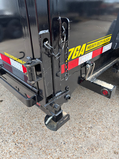 7 X 14' BP Dump Trailer Big Tex #14TD-16C4A-BK