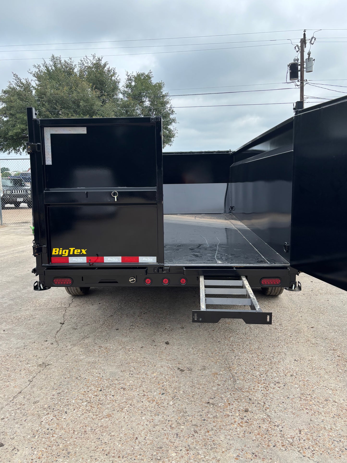 7 X 14' BP Dump Trailer Big Tex #14TD-16C4A-BK