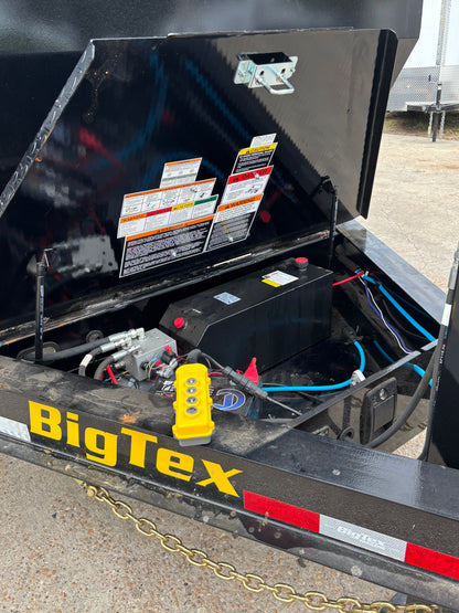 7 X 14' BP Dump Trailer Big Tex #14TD-16C4A-BK