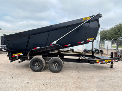 7 X 14' BP Dump Trailer Big Tex #14TD-16C4A-BK