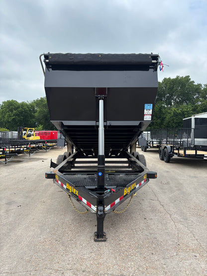 7 X 14' BP Dump Trailer Big Tex #14TD-16C4A-BK