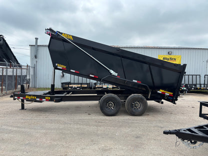 7 X 14' BP Dump Trailer Big Tex #14TD-16C4A-BK