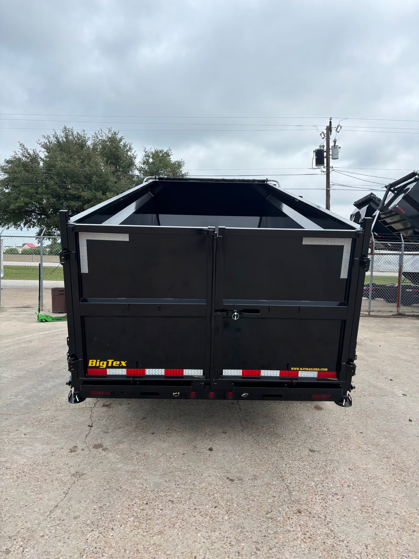 7 X 14' BP Dump Trailer Big Tex #14TD-16C4A-BK