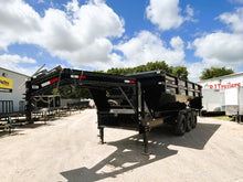 82 x 16 GN Roll Off Dump Load Trail w/ One Bin #47355 - Used