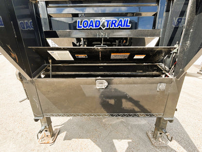82 x 16 GN Roll Off Dump Load Trail w/ One Bin #47355 - Used