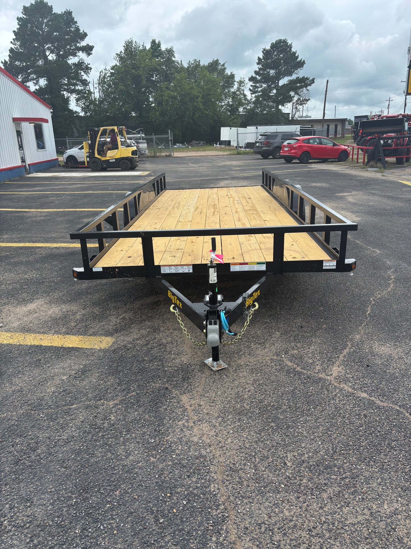 83" x 20' TA Utility Trailer Big Tex #70PI-20R1A-4PBK