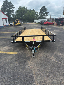 83" x 20' TA Utility Trailer Big Tex #70PI-20R1A-4PBK