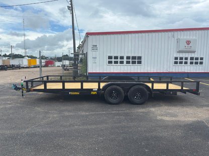 83" x 20' TA Utility Trailer Big Tex #70PI-20R1A-4PBK