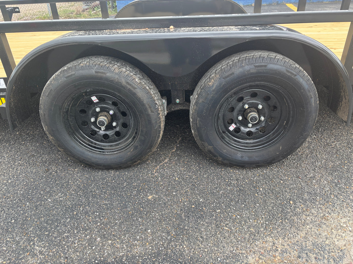 83" x 20' TA Utility Trailer Big Tex #70PI-20R1A-4PBK