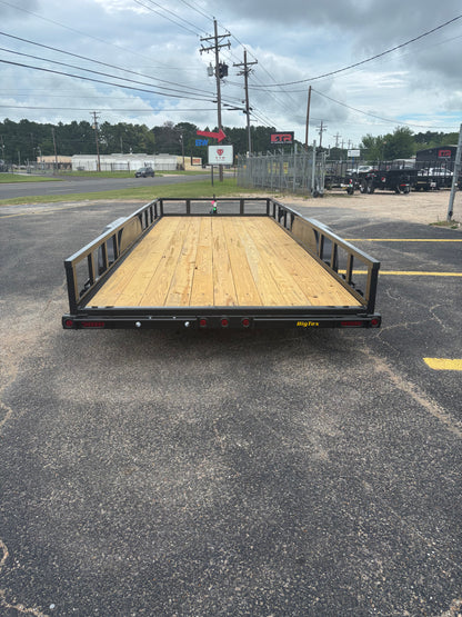 83" x 20' TA Utility Trailer Big Tex #70PI-20R1A-4PBK