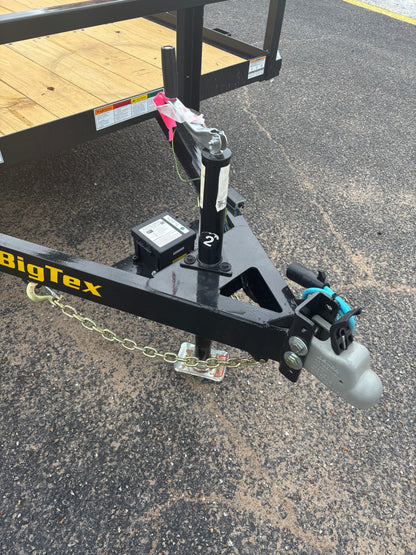83" x 20' TA Utility Trailer Big Tex #70PI-20R1A-4PBK
