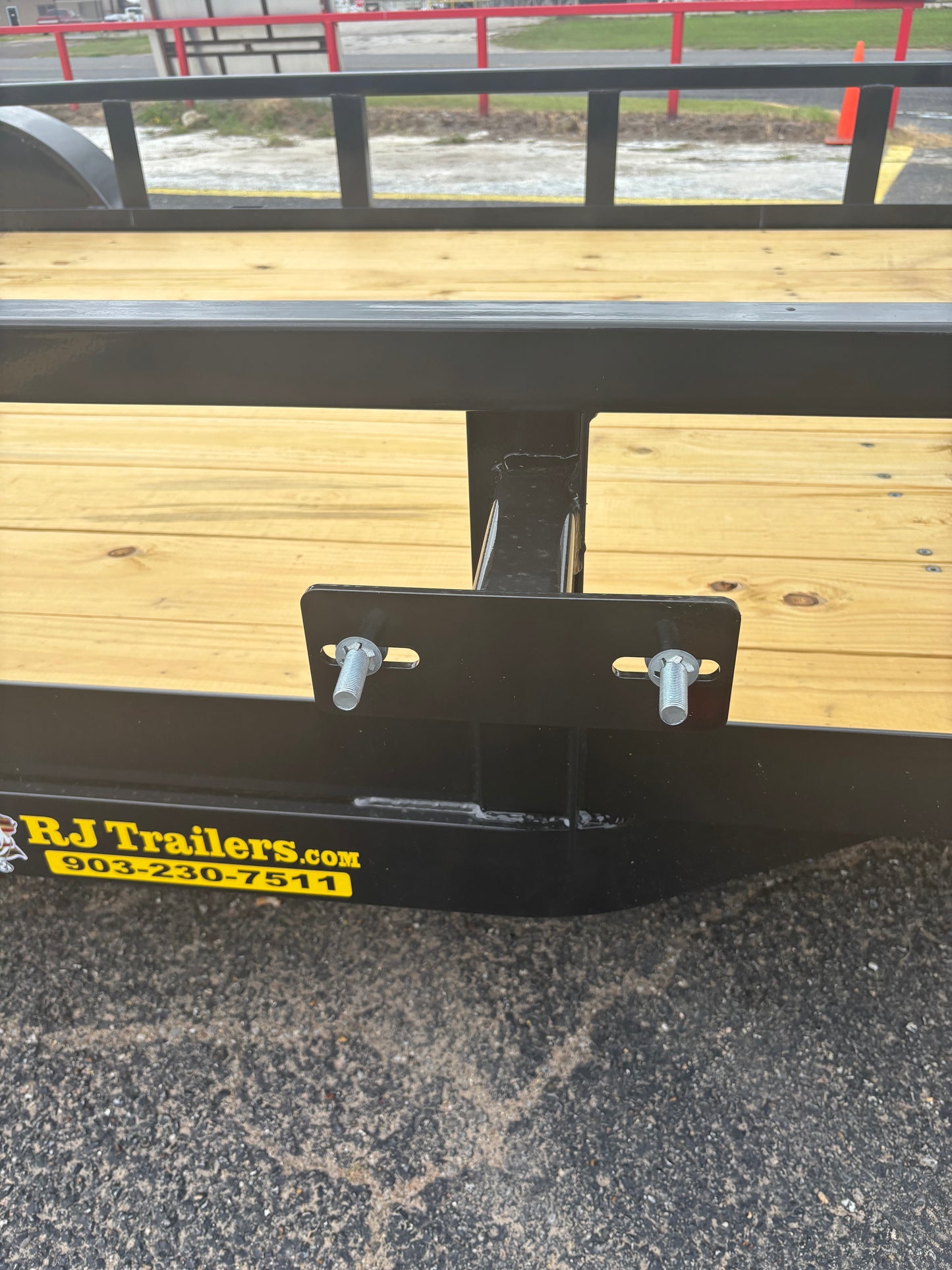 83" x 20' TA Utility Trailer Big Tex #70PI-20R1A-4PBK