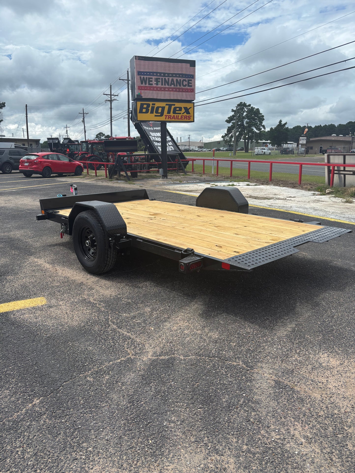 83 x 13' SA TILT Trailer Big Tex #70ST-13BK