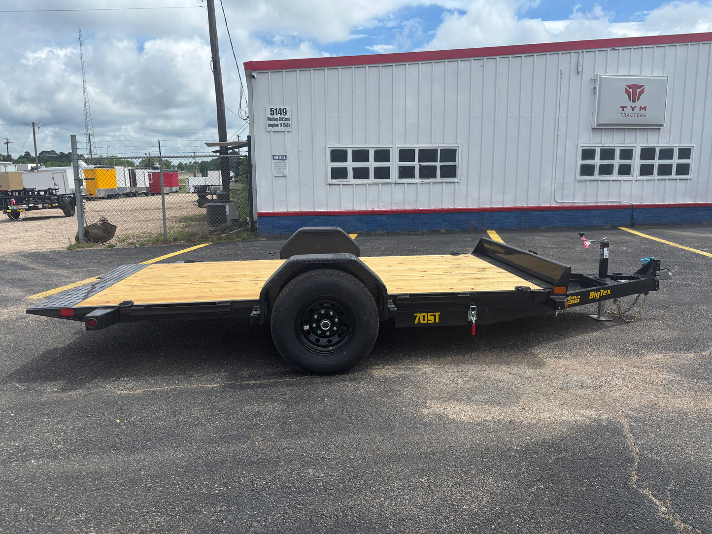 83 x 13' SA TILT Trailer Big Tex #70ST-13BK