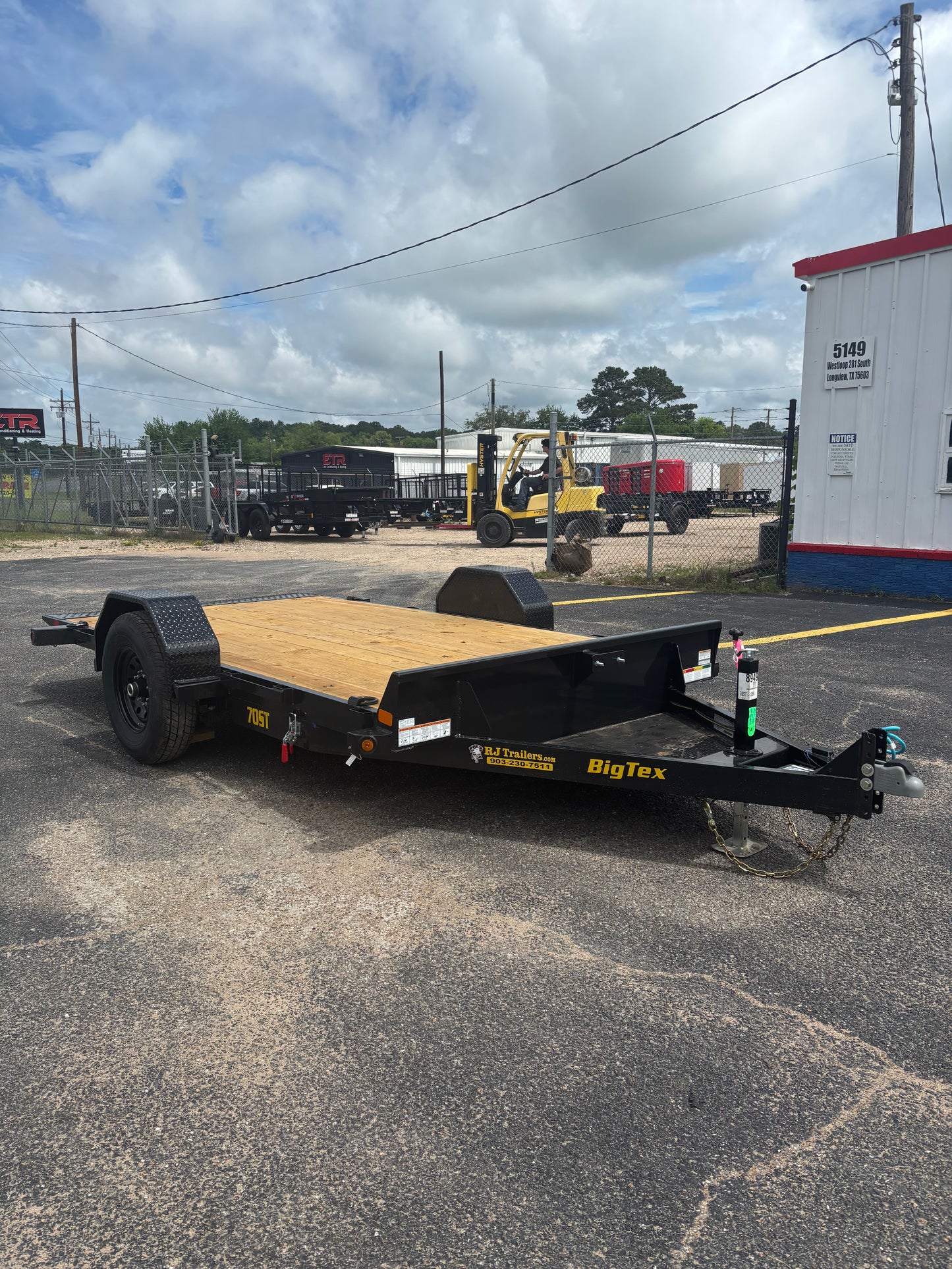 83 x 13' SA TILT Trailer Big Tex #70ST-13BK