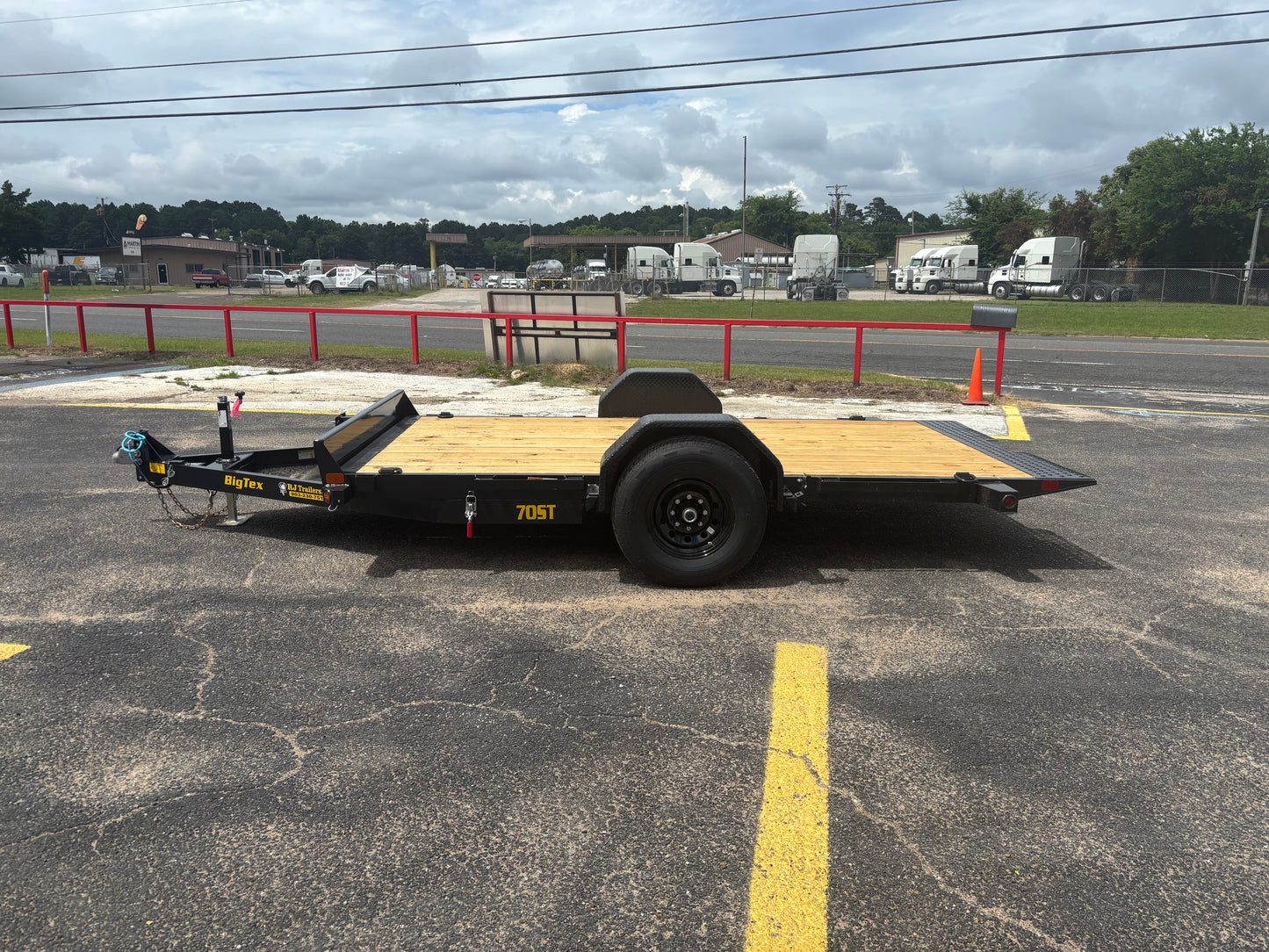 83 x 13' SA TILT Trailer Big Tex #70ST-13BK