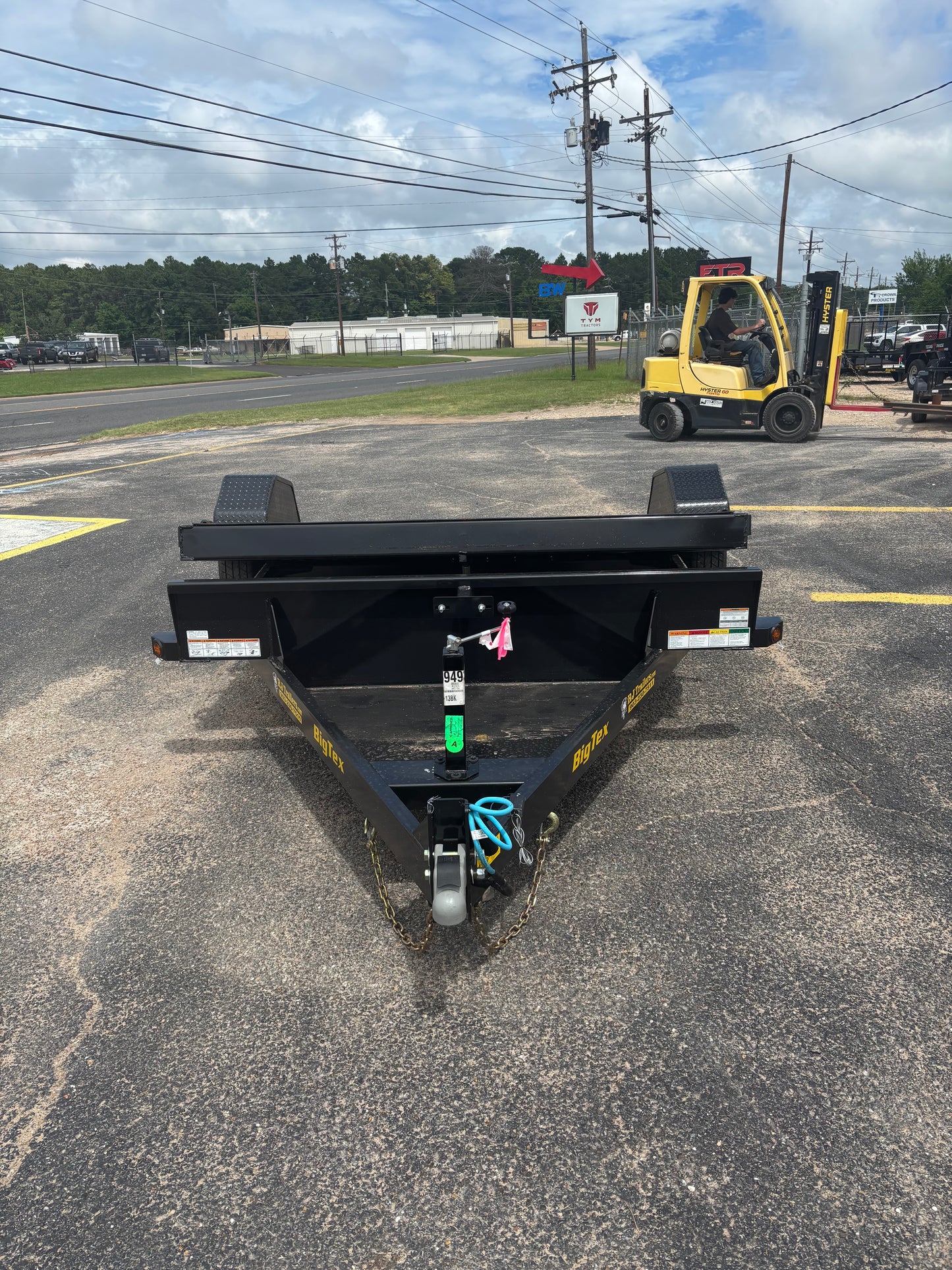 83 x 13' SA TILT Trailer Big Tex #70ST-13BK