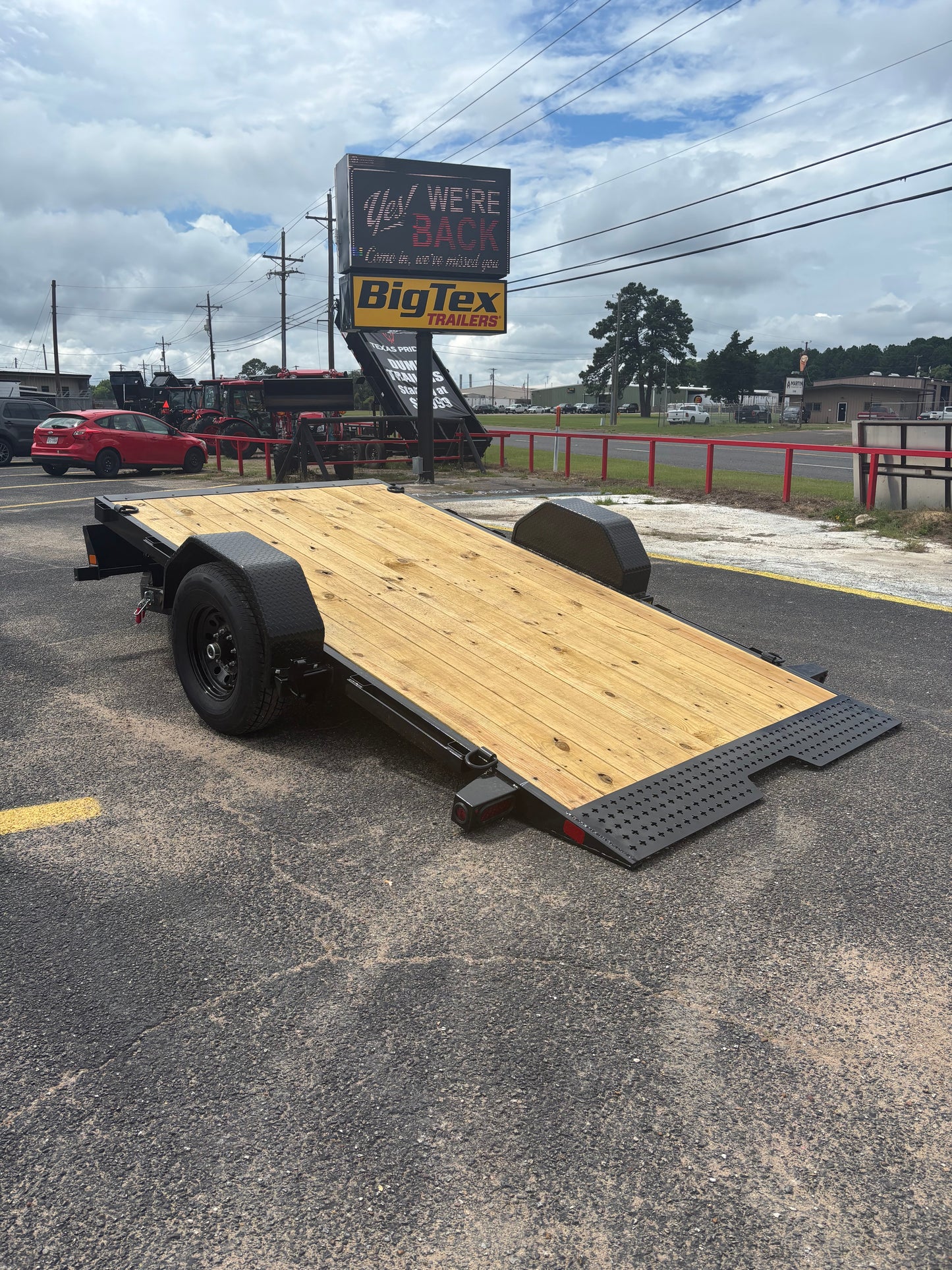 83 x 13' SA TILT Trailer Big Tex #70ST-13BK