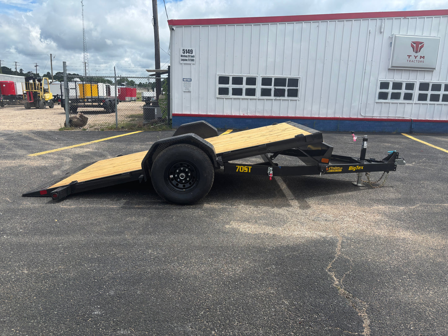 83 x 13' SA TILT Trailer Big Tex #70ST-13BK