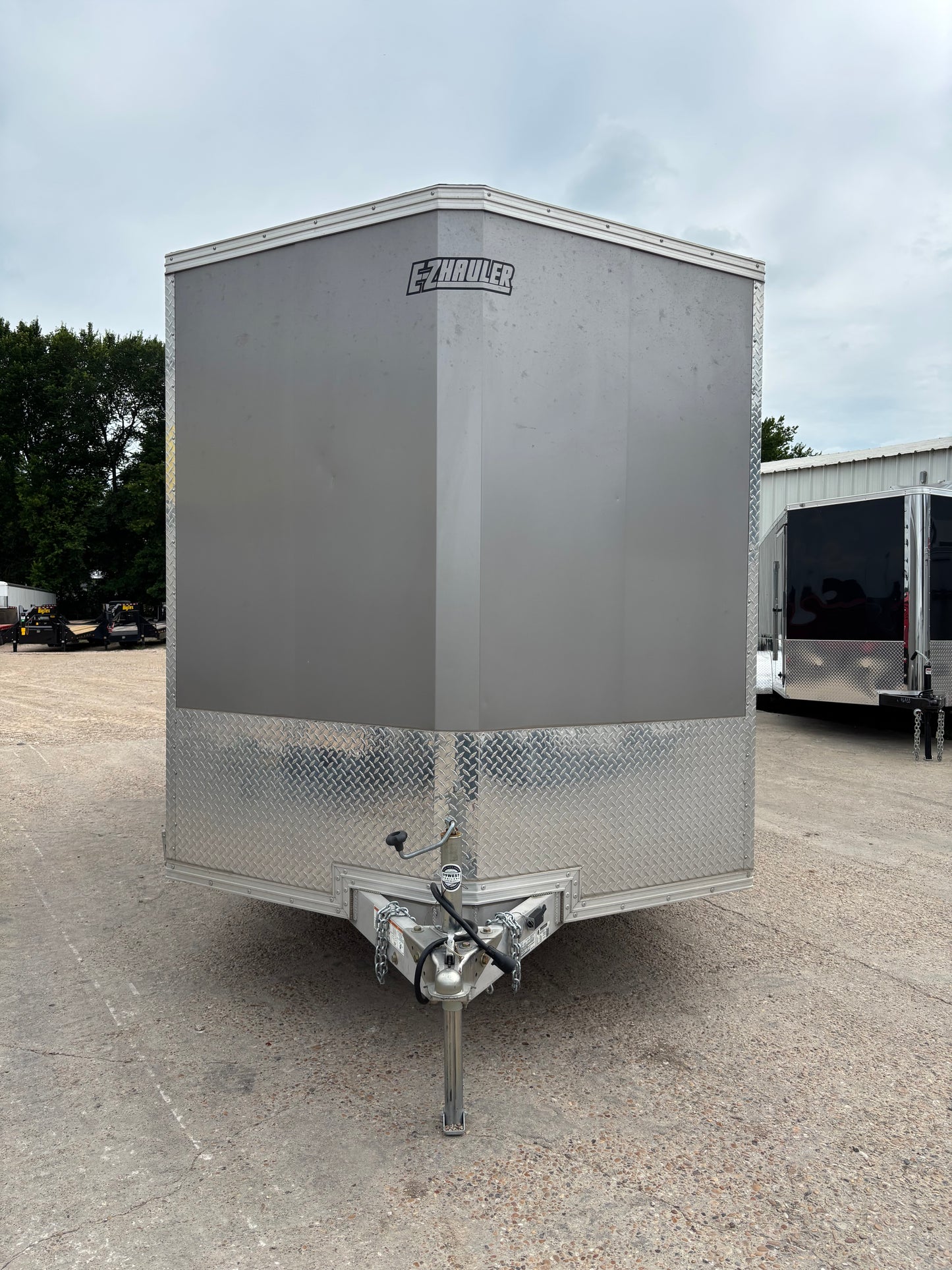 7 x 16' Enclosed Cargo Trailer Alcom EZ Hauler #33199 - Used