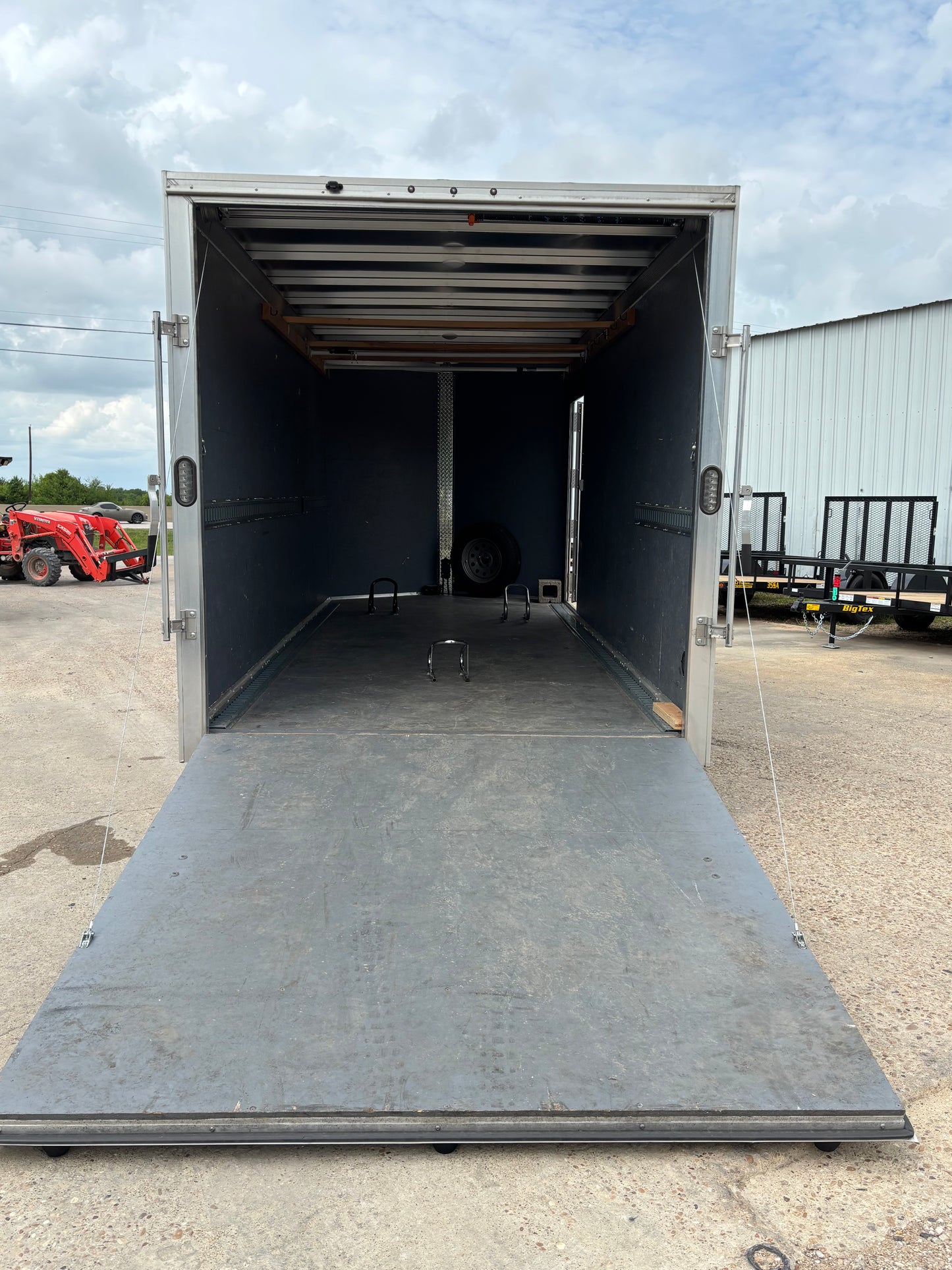 7 x 16' Enclosed Cargo Trailer Alcom EZ Hauler #33199 - Used