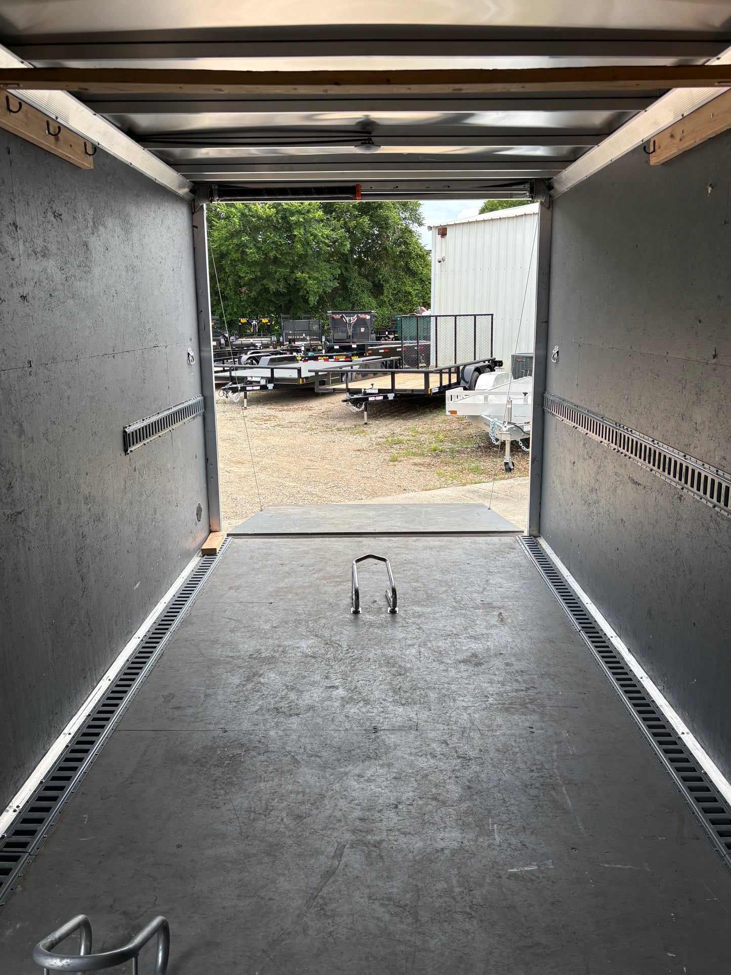 7 x 16' Enclosed Cargo Trailer Alcom EZ Hauler #33199 - Used