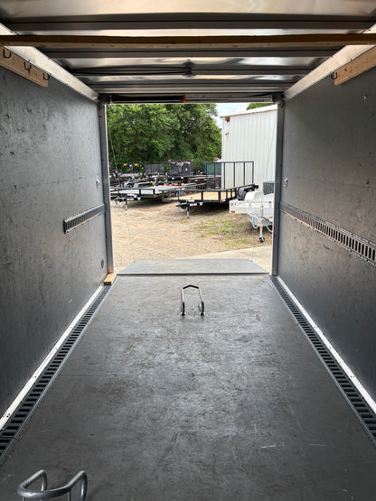 7 x 16' Enclosed Cargo Trailer Alcom EZ Hauler #33199 - Used