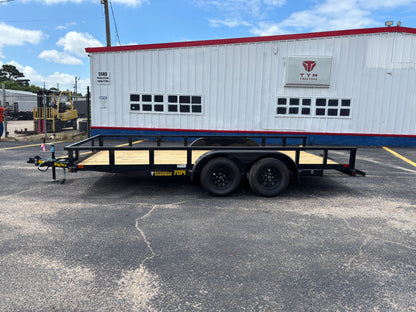 83" x 16' TA Utility Trailer Big Tex #70PI-16R1A-4PBK