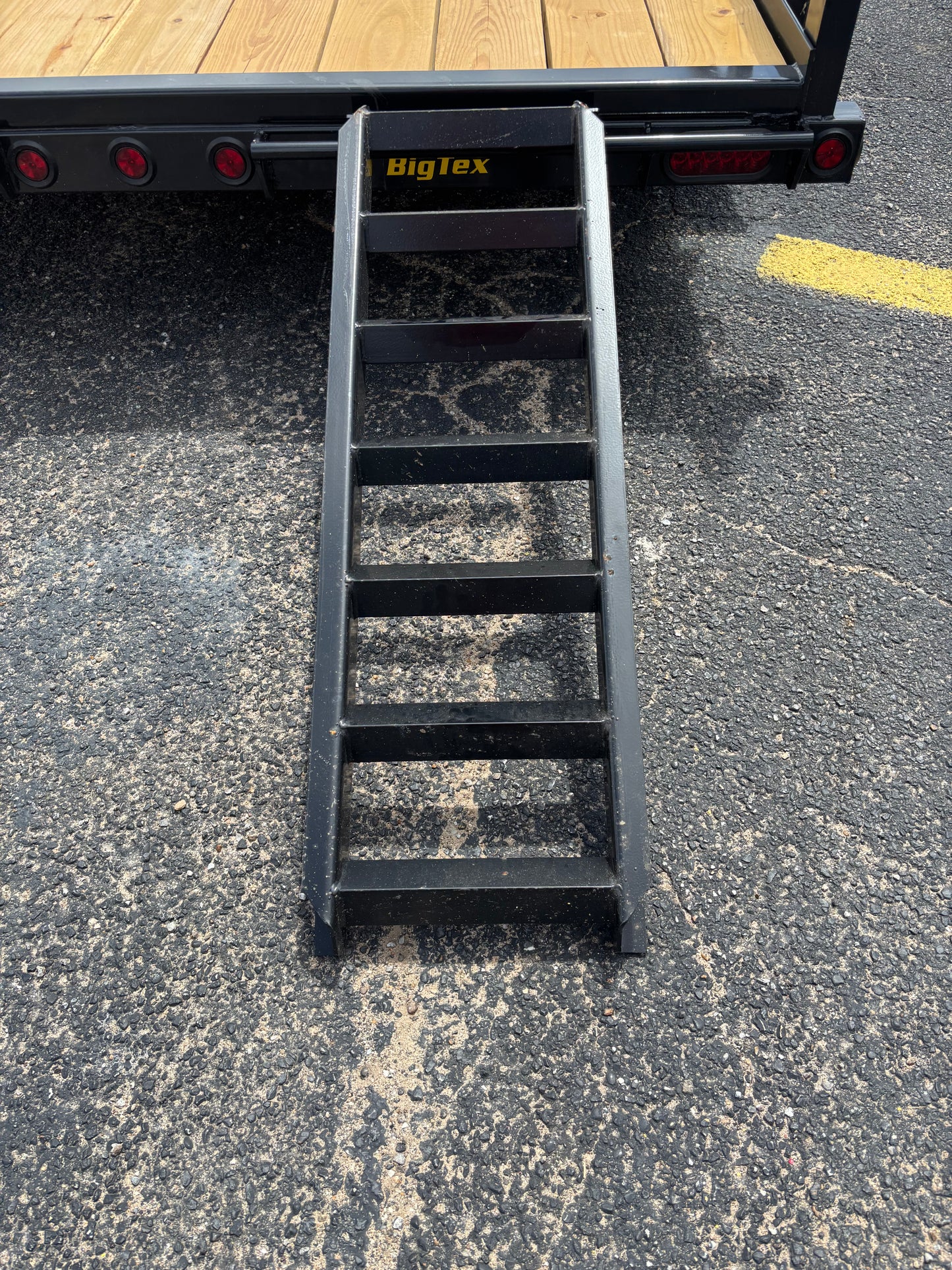 83" x 16' TA Utility Trailer Big Tex #70PI-16R1A-4PBK